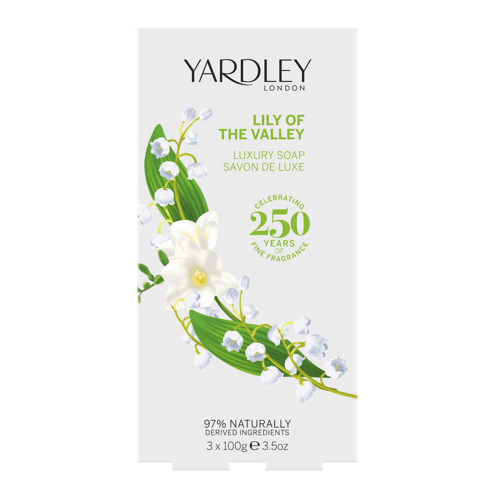 Yardley LILY OF THE VALLEY Savons