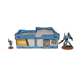 District 5 L-Apartment PREPAINTED (blue)