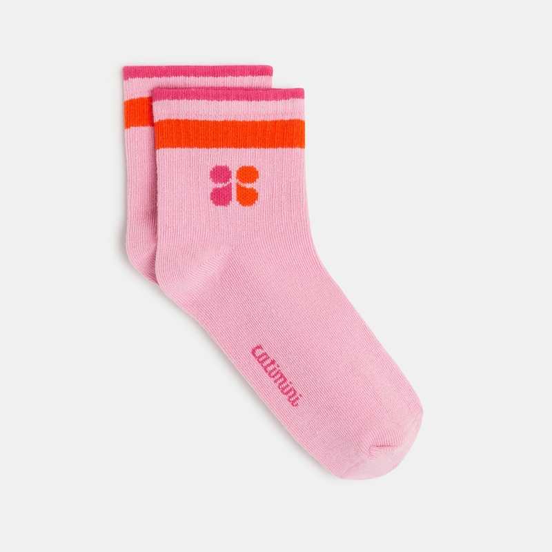 Chaussettes enfant roses mixte Catimini