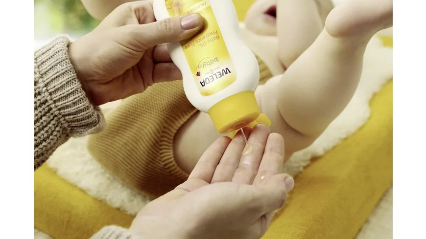 WELEDA BABY CALENDULA Pflegeöl Parfümfrei 200 ml