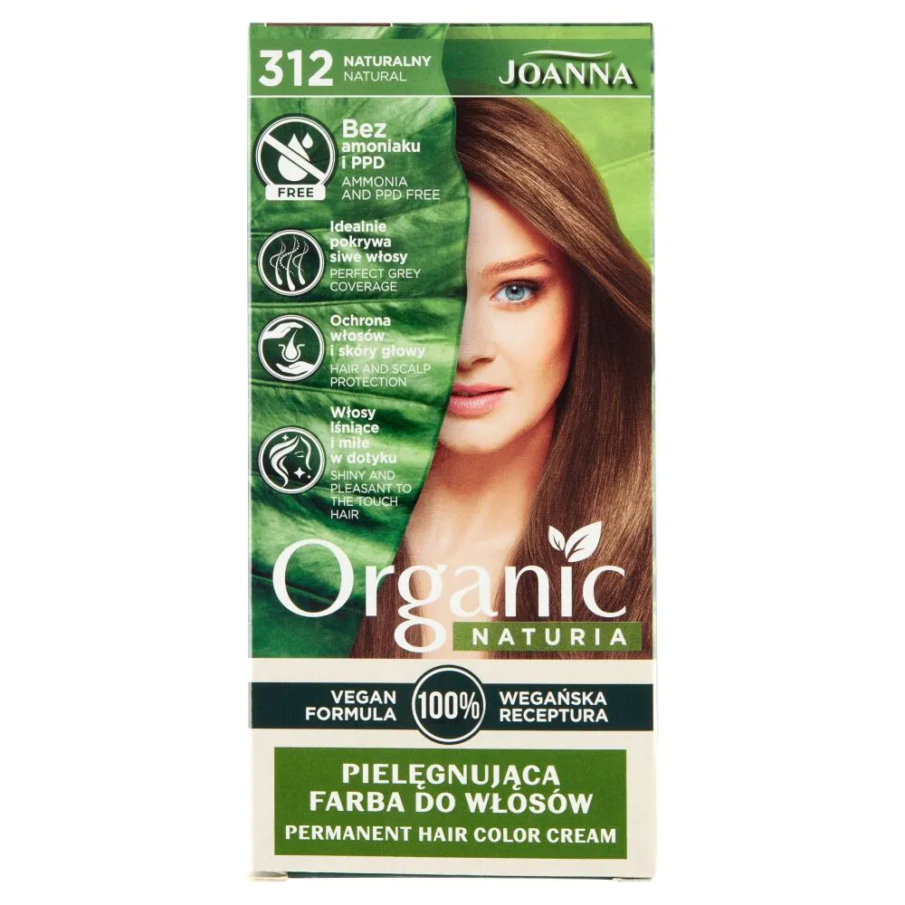 Joanna Naturia Organska veganska boja za kosu Natural 312