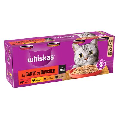 Sparpaket Whiskas La Carte 24 x 390 / 400 g