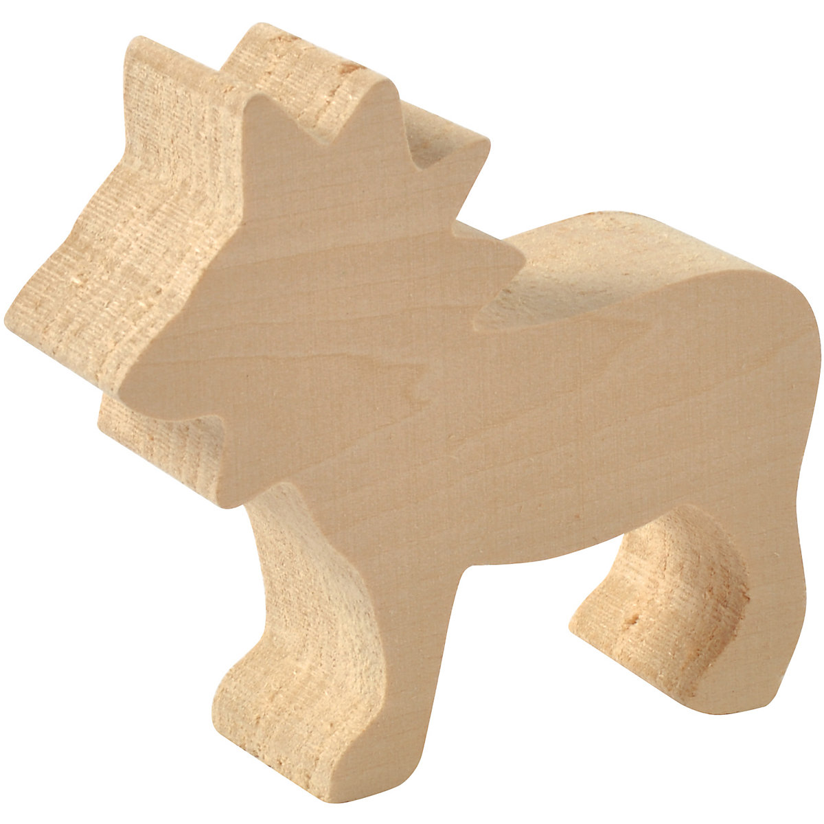 Schnitzholz Zootiere