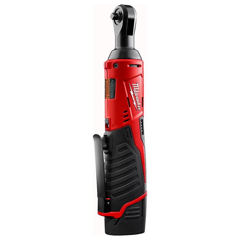 MILWAUKEE 12V 2.0Ah 3/8inch Impact Ratchet Kit M12IR-201B