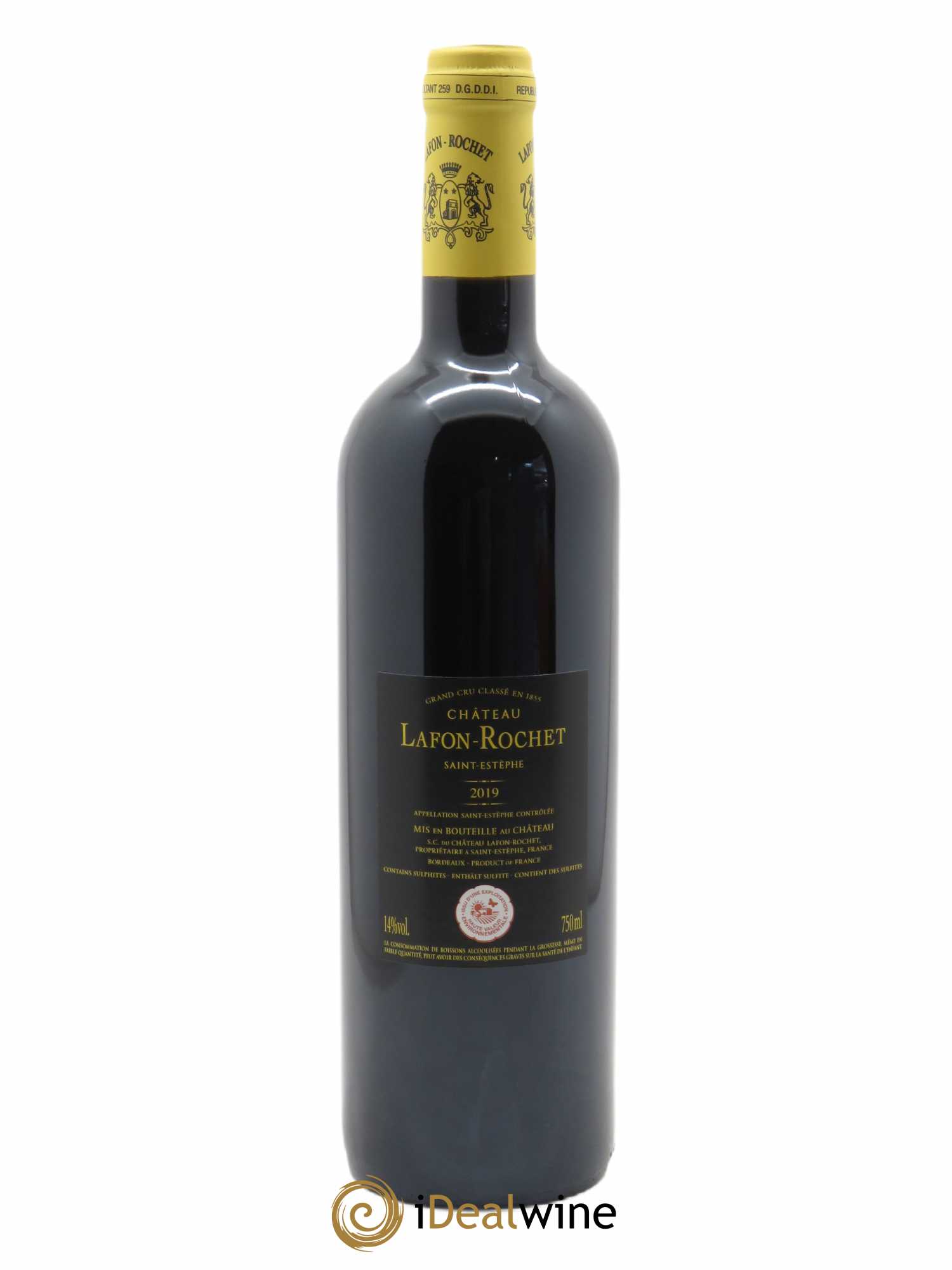 Château Lafon Rochet 4ème Grand Cru Classé (CBO à partir de 6 bts) 2019 - Lot de 1 Bouteille