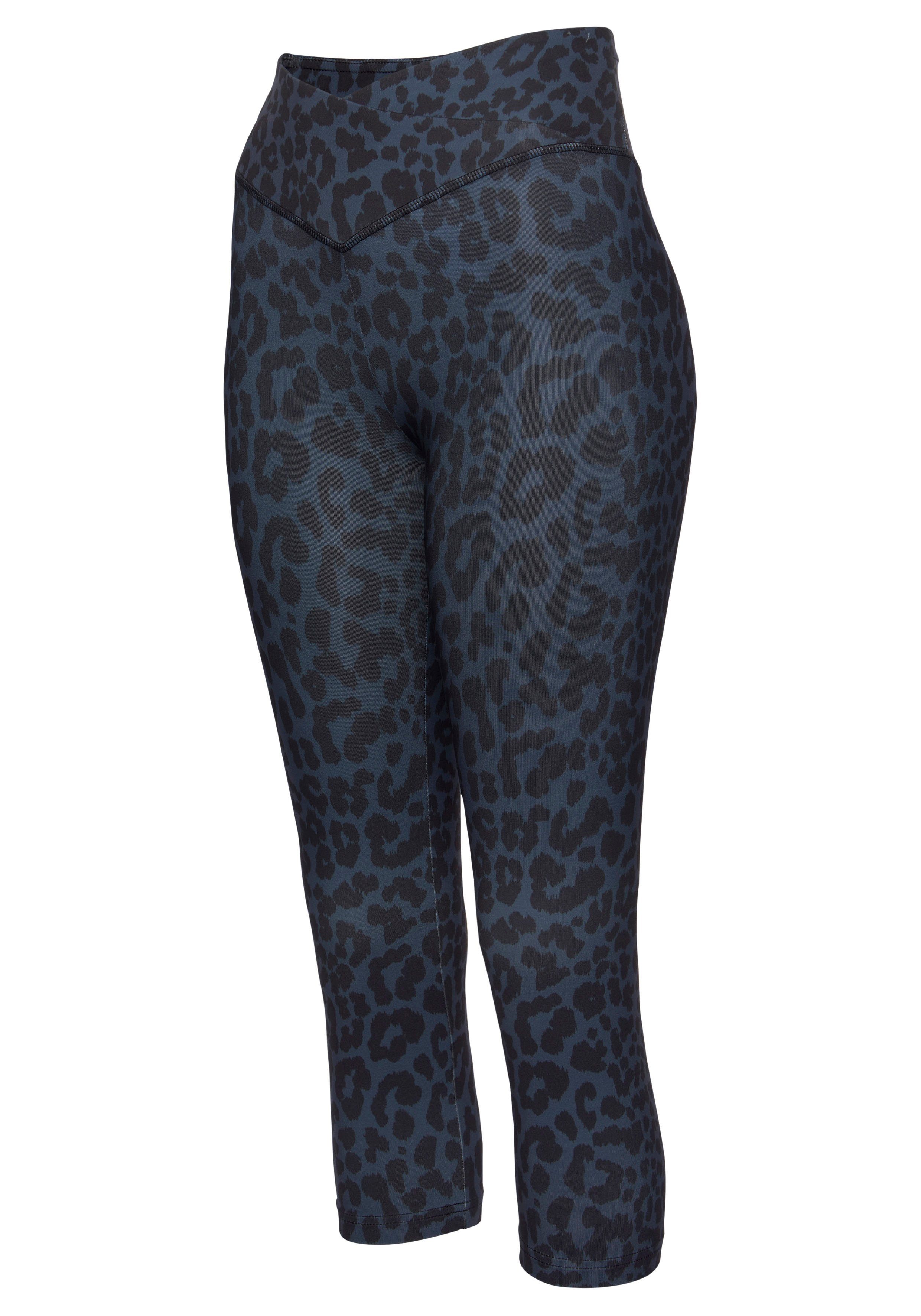 LASCANA ACTIVE Caprileggings mit allover Druck