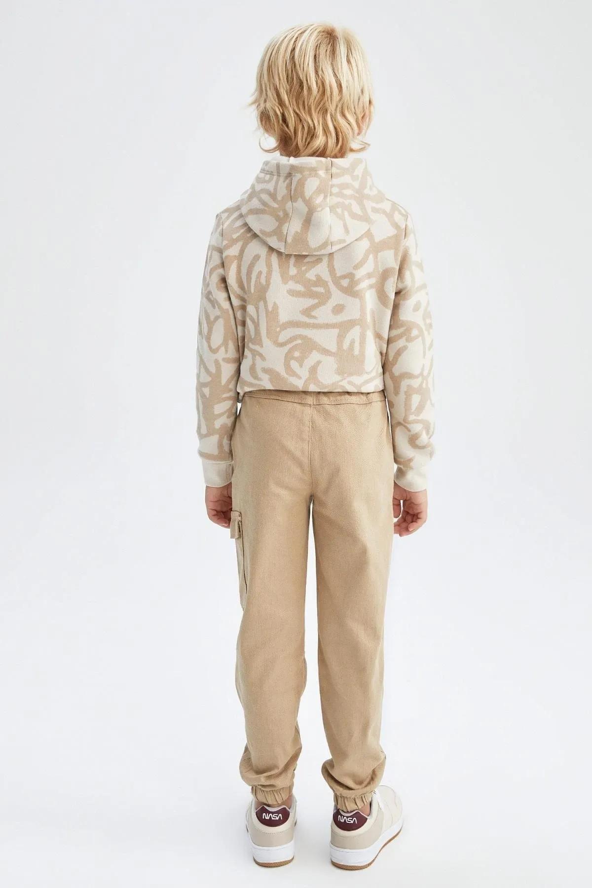 DeFacto  Beige Cargo-Jogginghose für Jungen, Tyc00524305892
