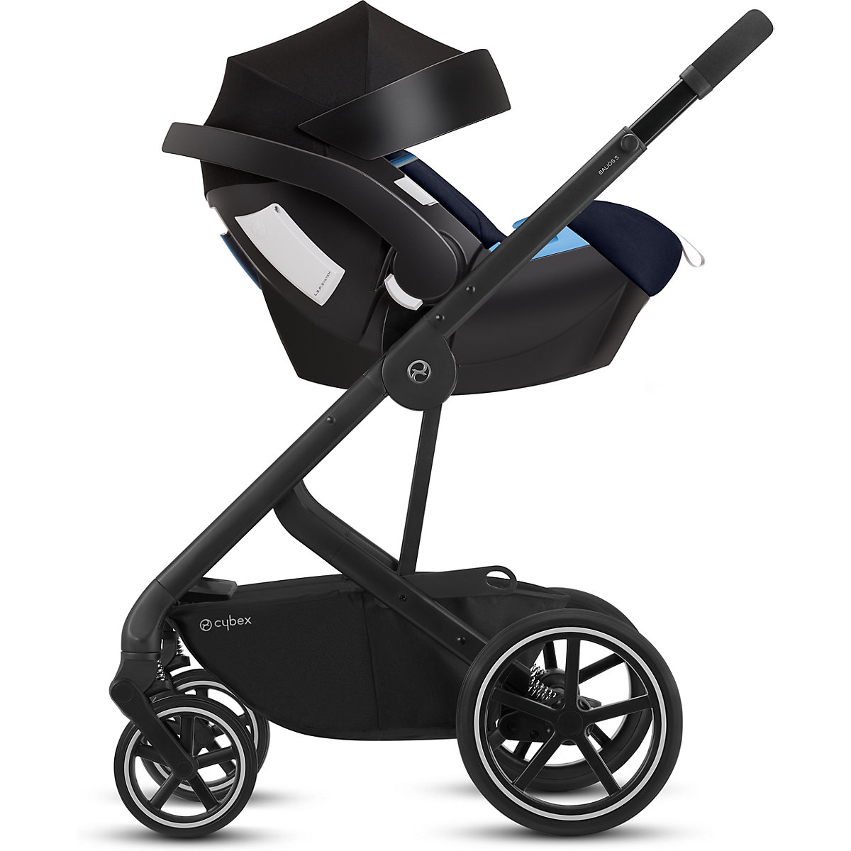 Babyschale Aton 5 inkl. Base 2-fix, Gold-Line, Deep Black