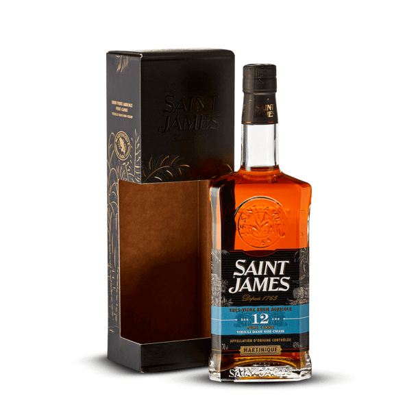 Saint James Très Vieux 12 Ans 43% + Etui