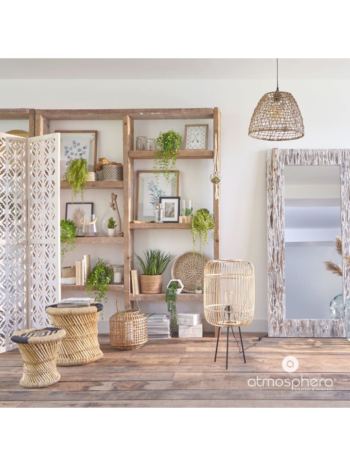 Atmosphera Créateur d'intérieur Hängeleuchte in beige günstig kaufen onesize