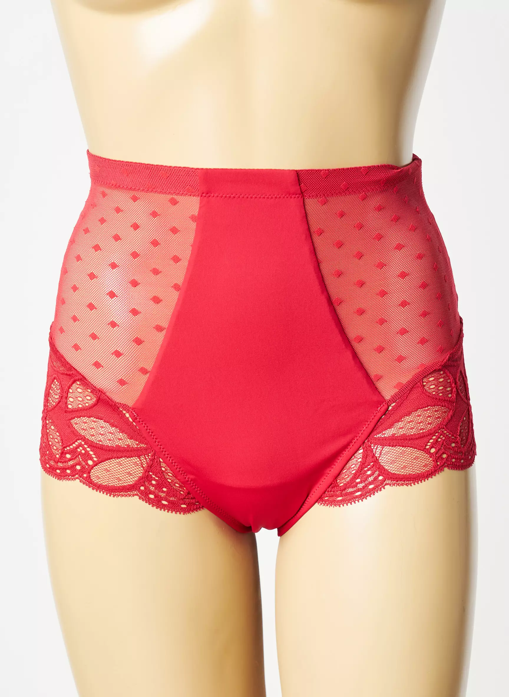 Antigel Culottes Hautes Femme couleur rouge