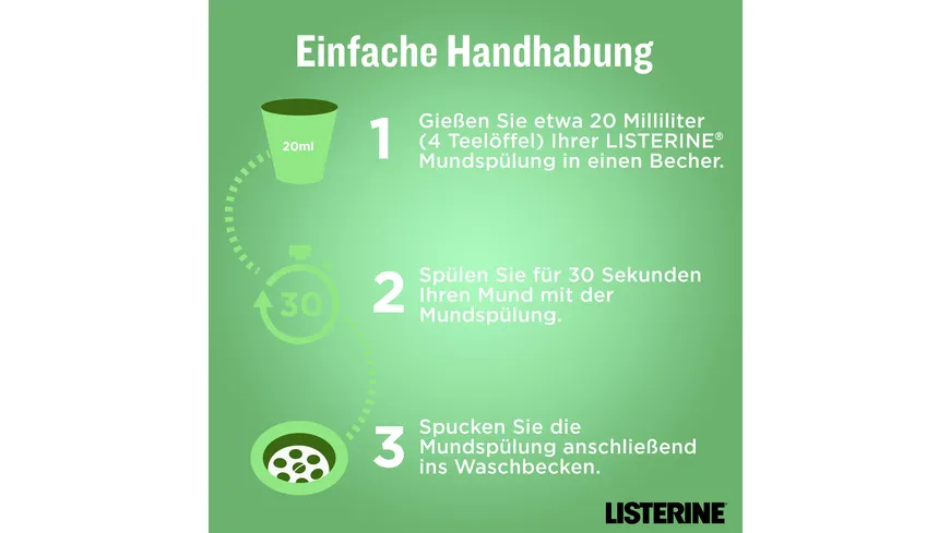 Listerine Mundspülung Total Care Zahnfleisch-Schutz 500 ml
