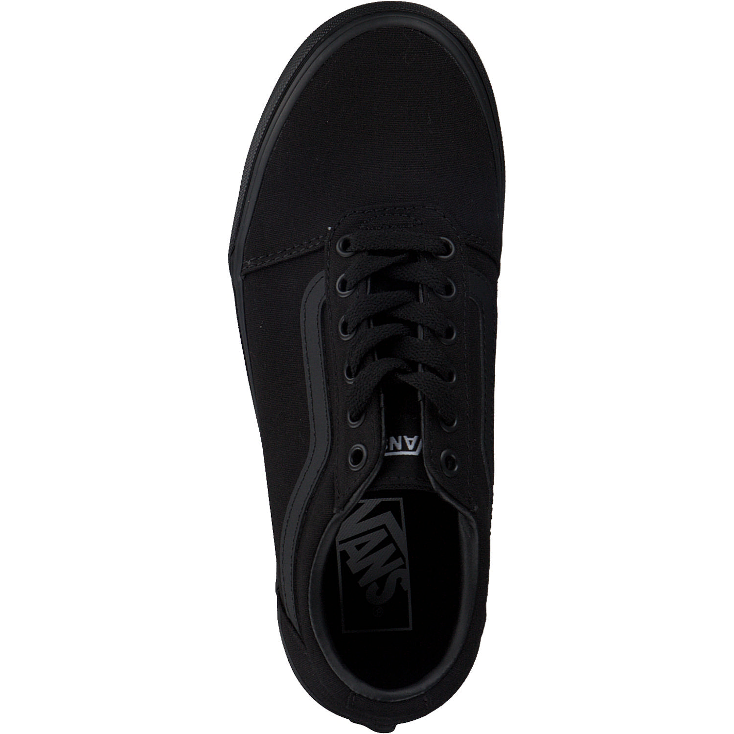 Vans Ward VN0A3IUN, Sneakers Low, Damen, Schwarz (Black/Black)