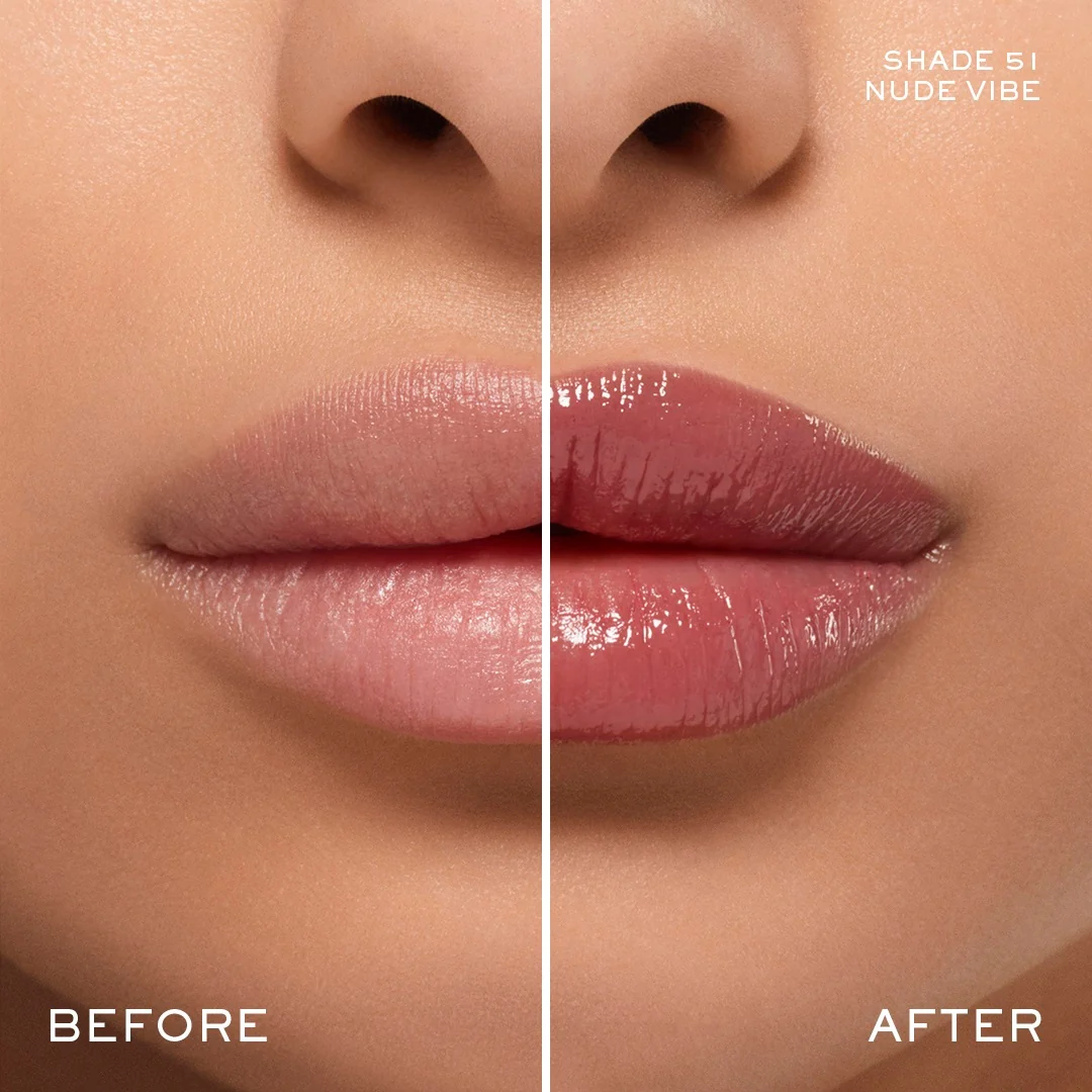 Lip Idôle Butterglow Lipstick - Trblietavý rúž, Balzam na pery