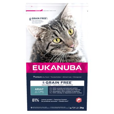 Eukanuba Adult Grain Free Reich an Lachs