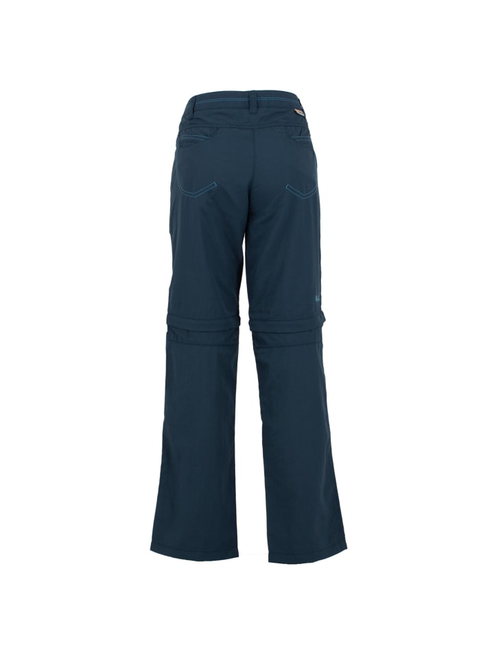 Jack Wolfskin Hose Marrakech Zip Off Pants in Blau günstig kaufen