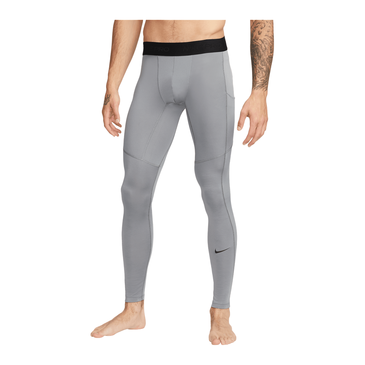 Nike Pro Training Tight Grau Schwarz F084