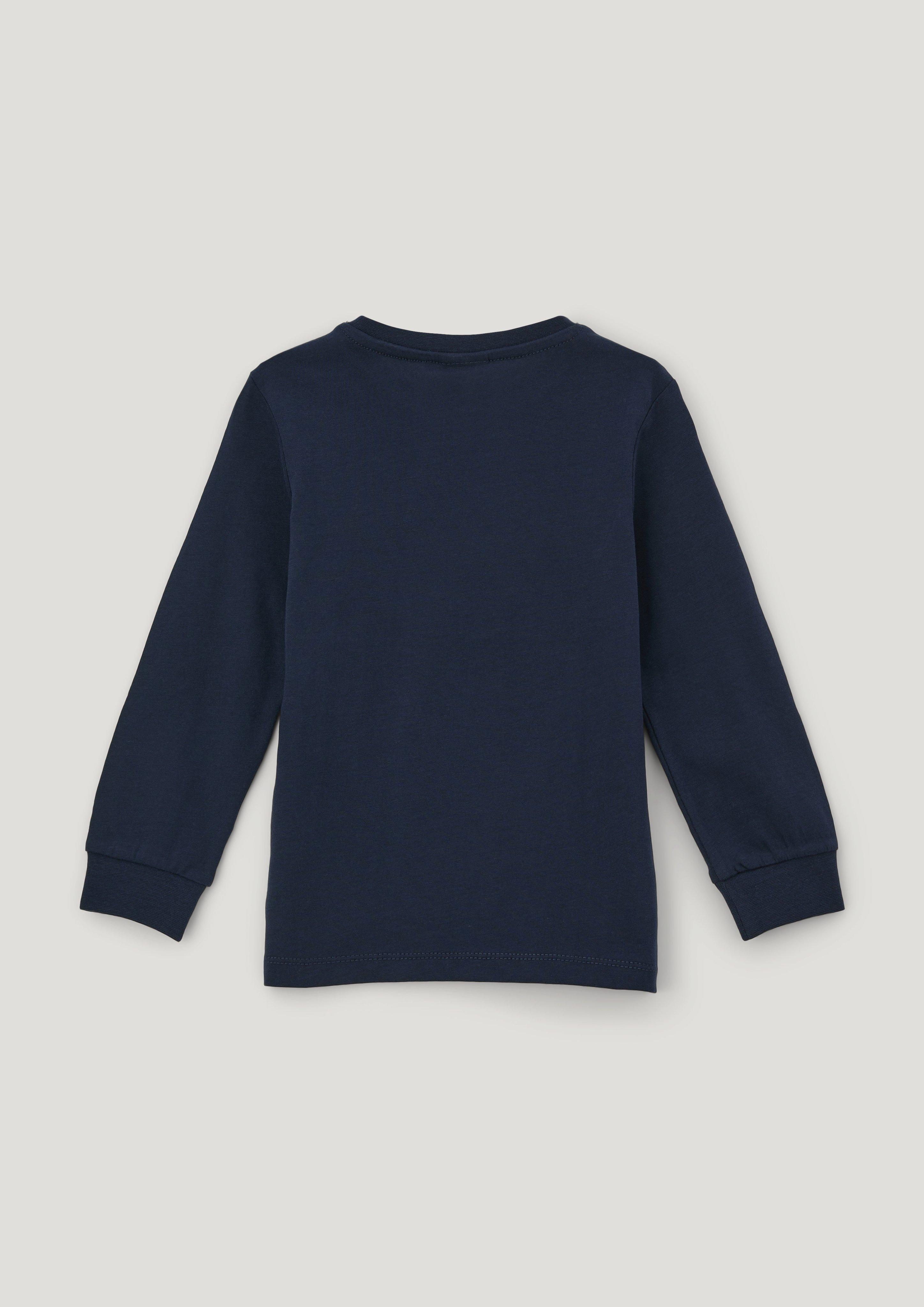 Longsleeve mit gummiertem Print  2134106-5952