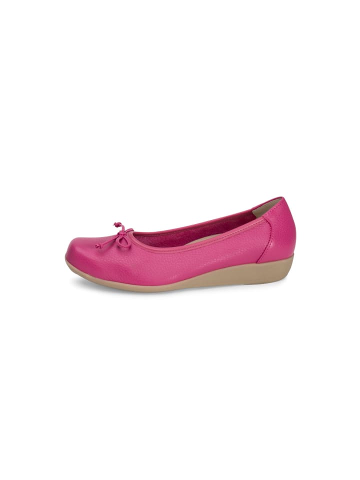VITAFORM Hirschleder Ballerinas in fuchsia günstig kaufen