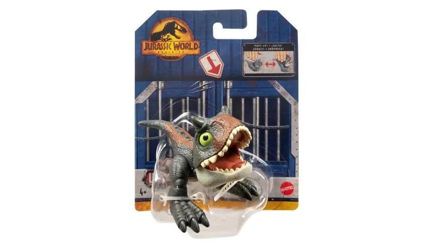 Jurassic World: Ein neues Zeitalter Pop-up-Figuren, 1 Stück, sortiert