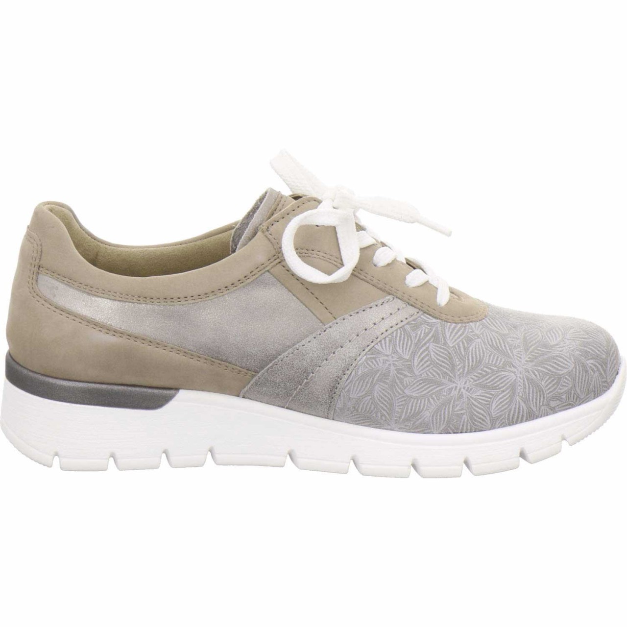 WALDLÄUFER Komfort Schnürer beige K-Ramona
