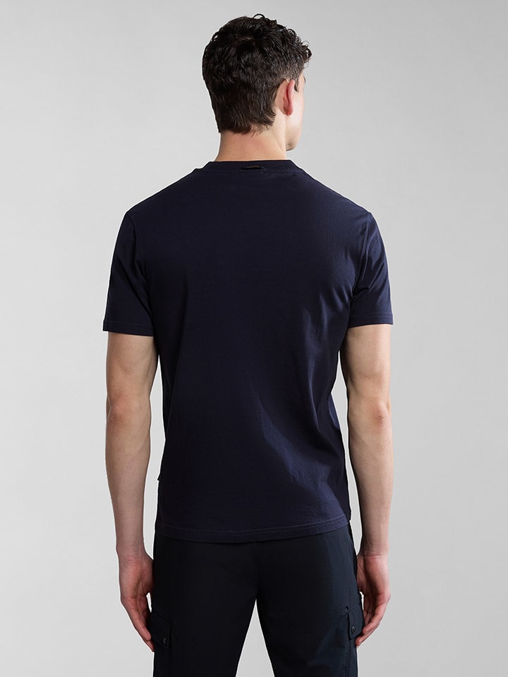 Napapijri Shirt in Dunkelblau günstig kaufen