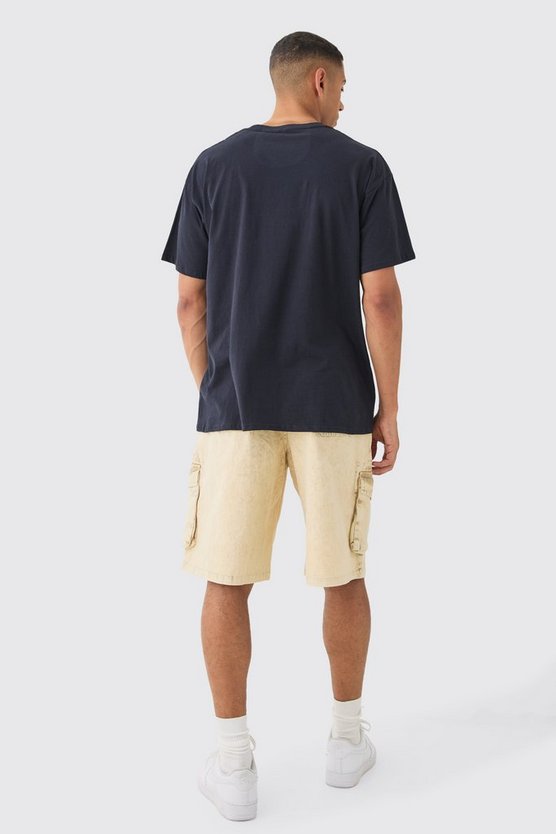 Oversize T-Shirt mit lizenziertem Rick & Morty Cartoon Print