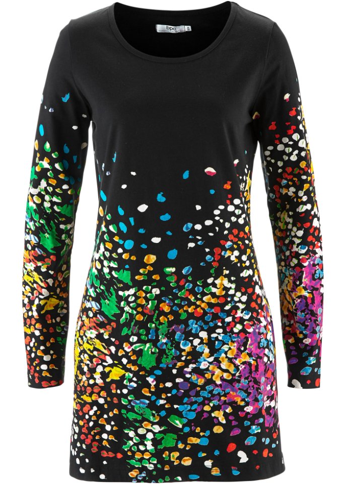 Langärmlige Shirt-Tunika