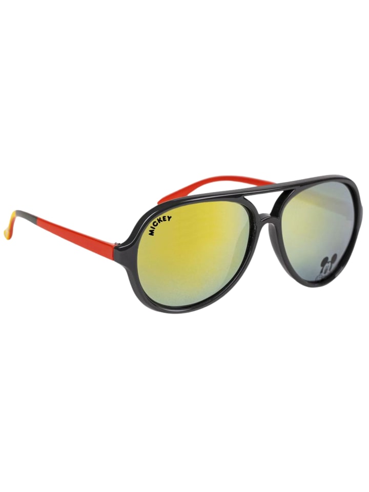Disney Mickey Mouse Sonnenbrille mit  Spiegeleffekt Mickey Mouse in Schwarz günstig kaufen onesize