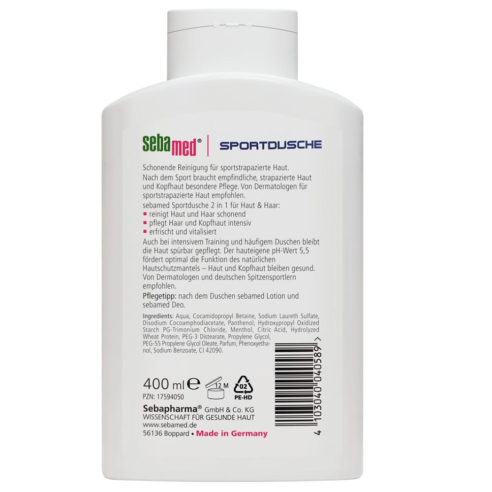 sebamed Sport Dusche 2 in 1 400 ml