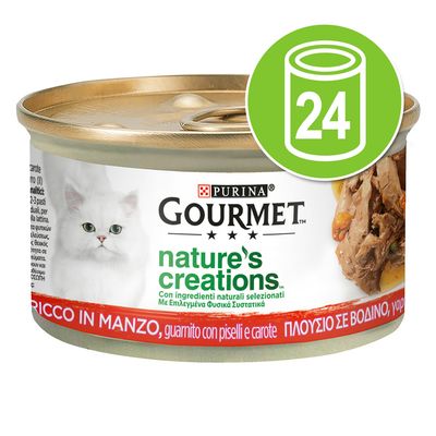 Sparpaket Gourmet Nature's Creations 24 x 85 g