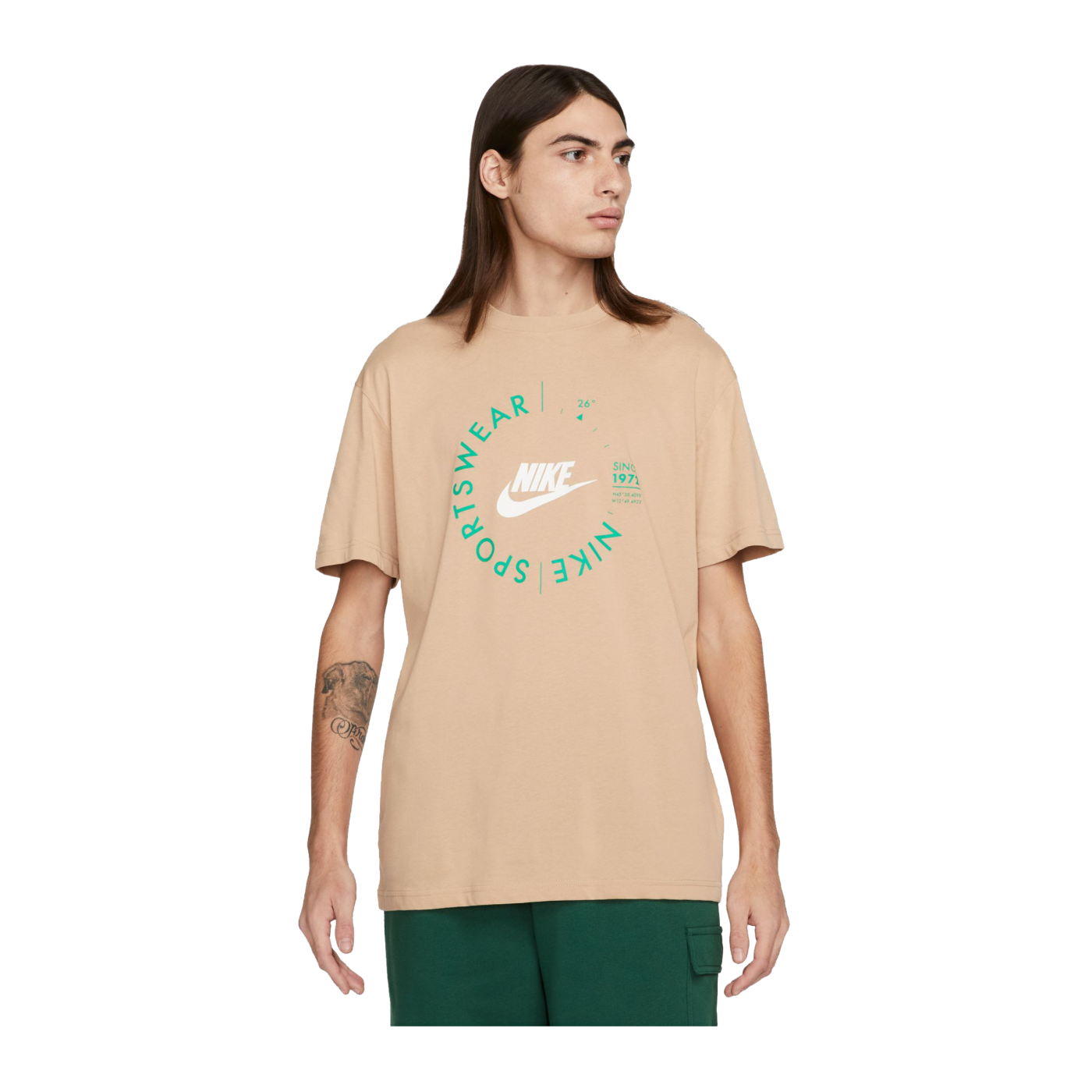 Nike T-Shirt Braun F200