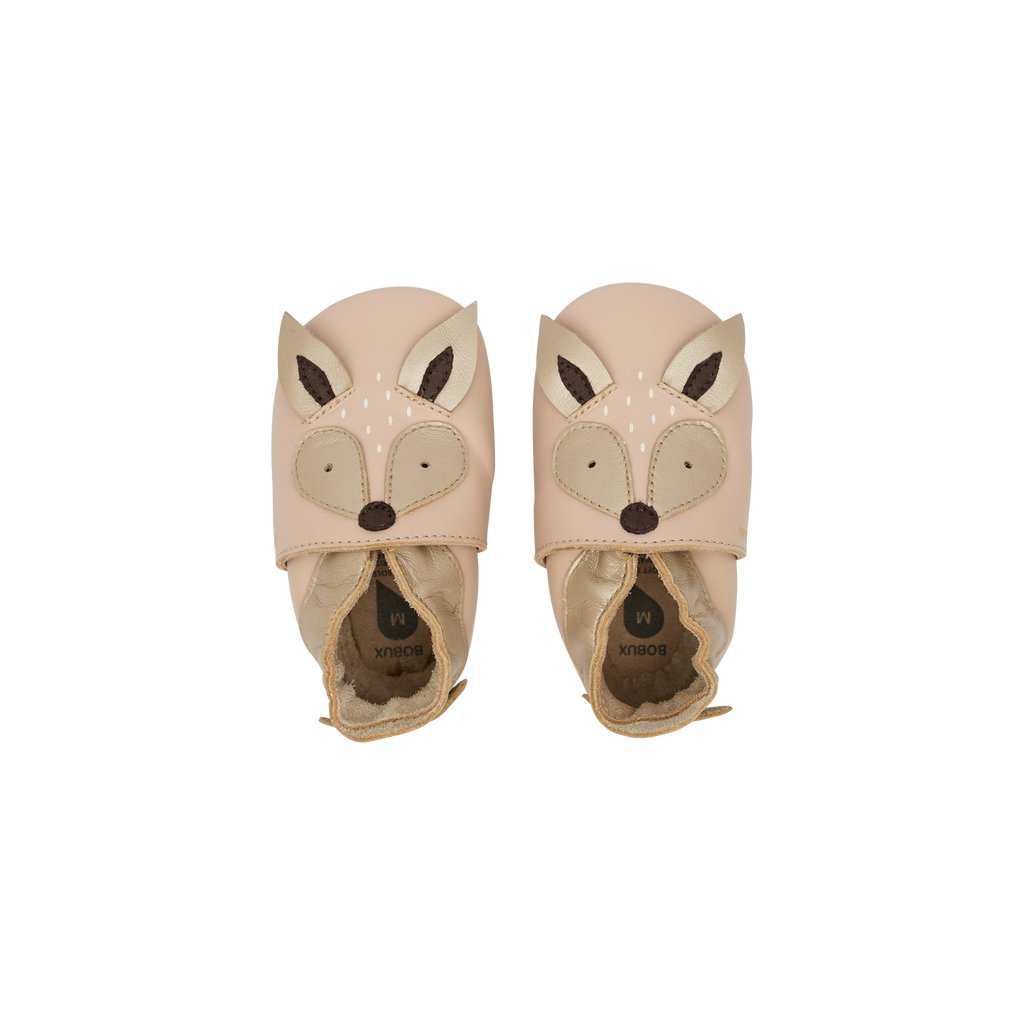 Bobux Enchanted Beige (Soft Sole) Krabbelschuhe