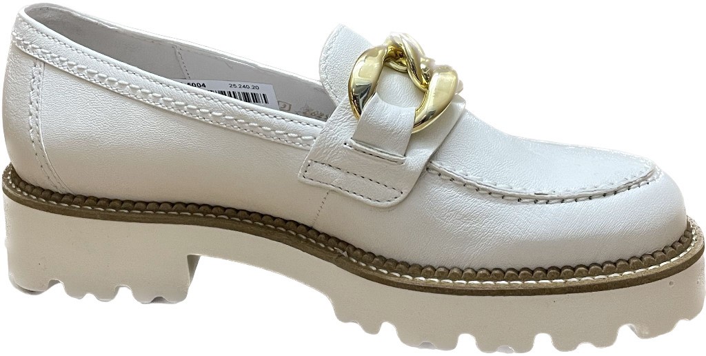 GABOR Sportliche Slipper weiss