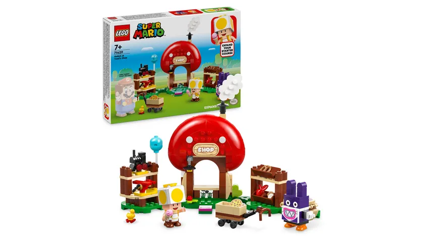 LEGO Super Mario 71429 Mopsie in Toads Laden – Erweiterungsset mit 2 Figuren