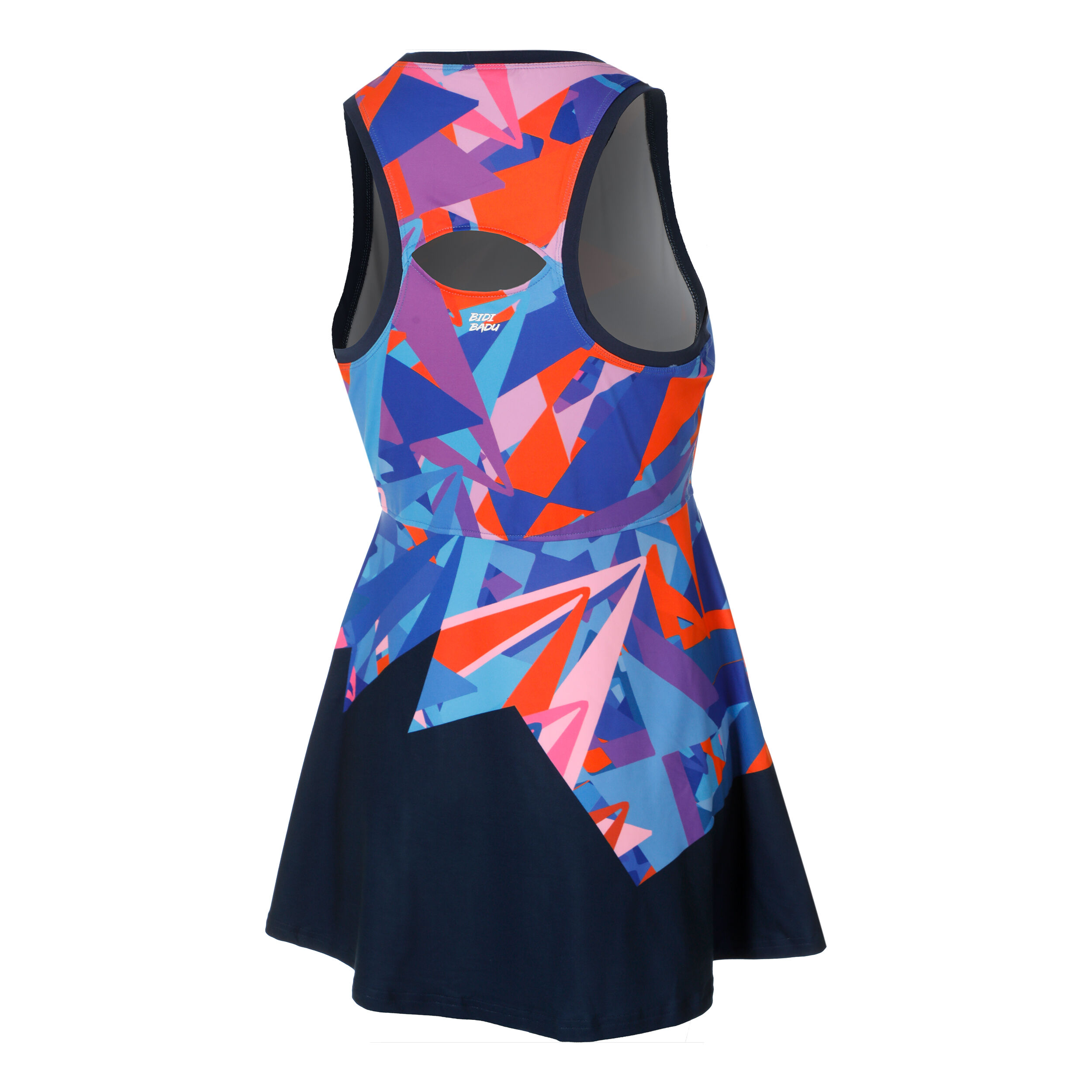 Spike Kleid Damen - Dunkelblau, Mehrfarbig