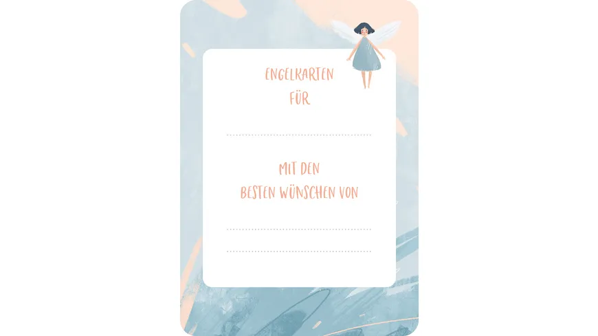 Beschützt und behütet. 25 Schutzengelkarten