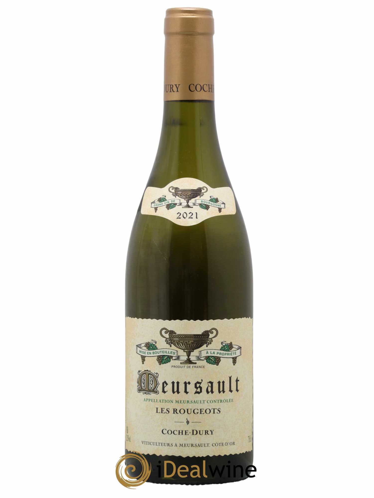 Meursault Les Rougeots Coche Dury (Domaine)  2021 - Lot de 1 Bouteille