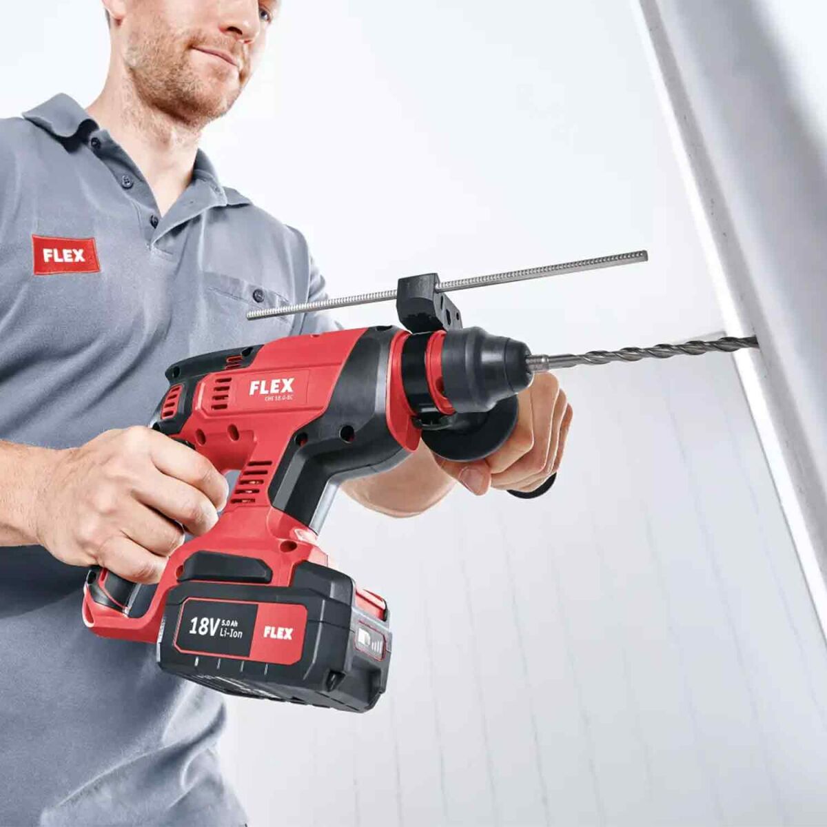 FLEX CHE 18.0-EC C Akku Kombi-Bohrhammer   P-Set 55 R