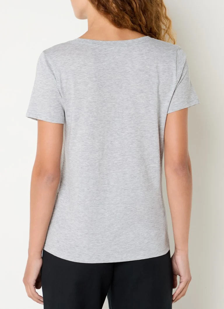 Rails organic cotton T-shirt with a melange design