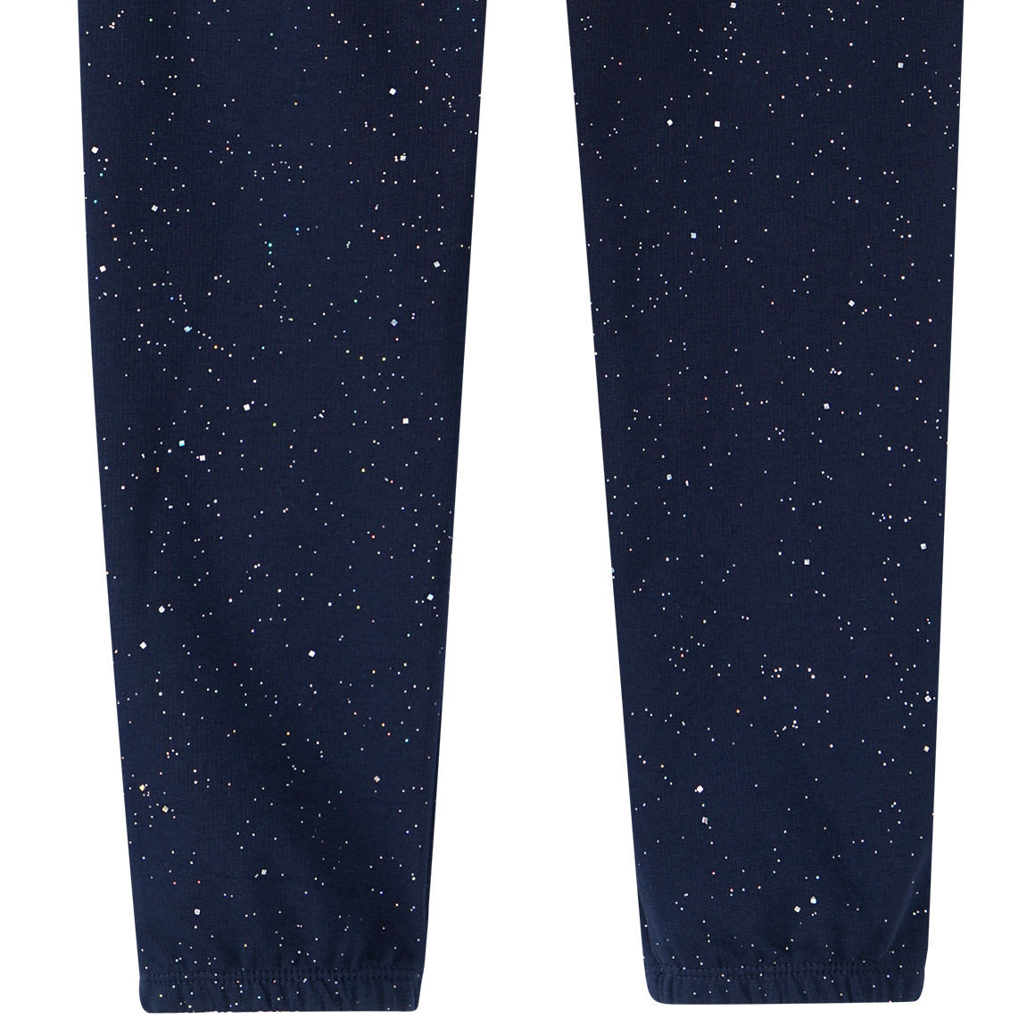 Mädchen Jogginghose mit Glitzer-Print