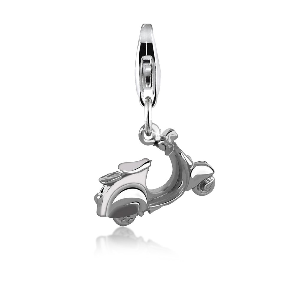 Nenalina Nenalina Amulette Femmes Charm Vespa en argent sterling 925 Pendentif