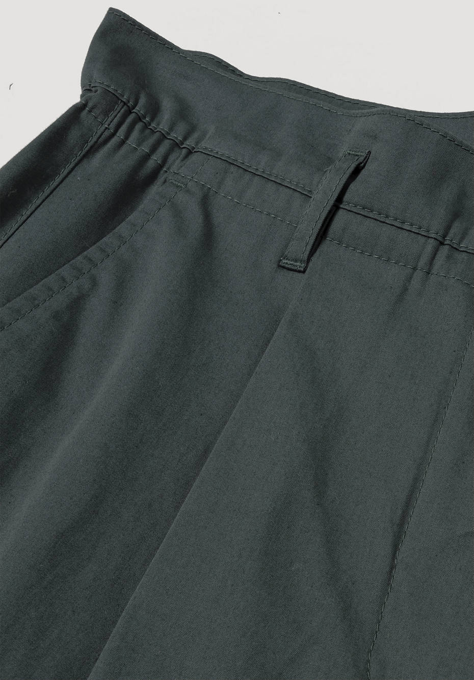 Paperbag-Hose aus Bio-Baumwolle