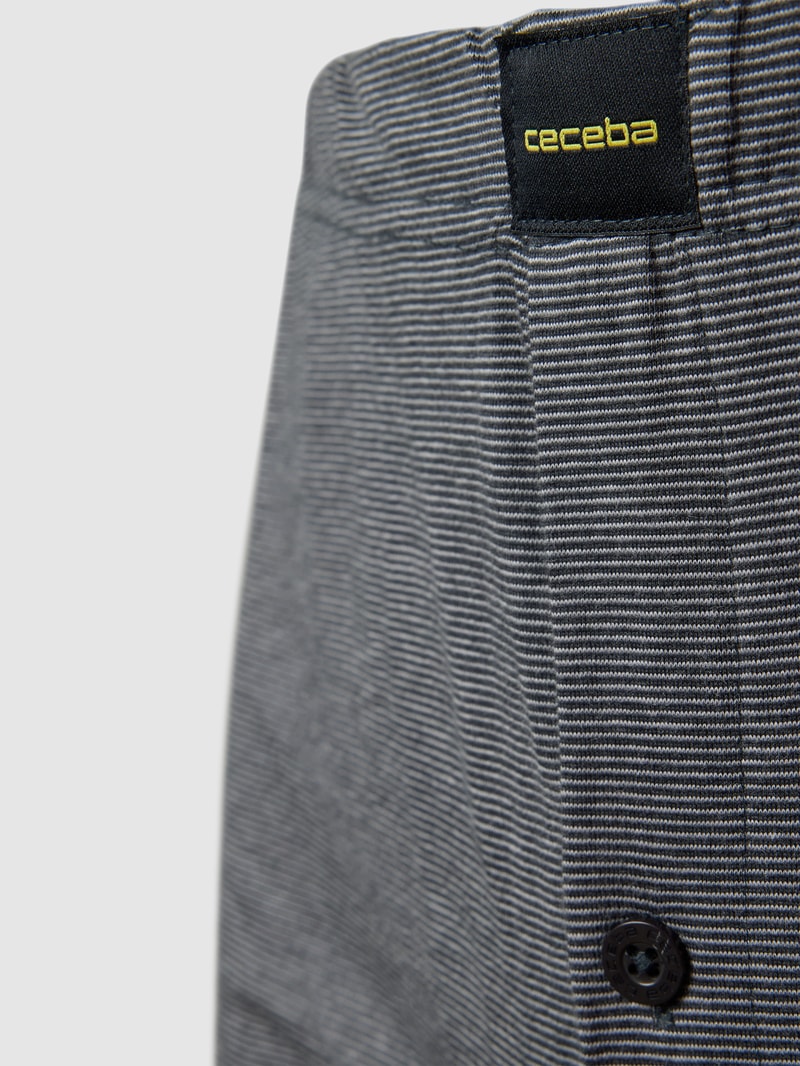PLUS SIZE Boxershorts mit Label-Detail im 2er-Pack in schwarz
