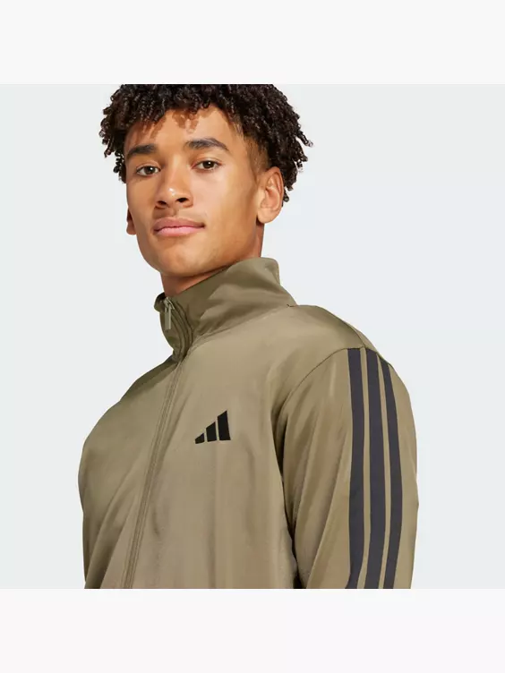 adidas Sportswear Basic 3-Streifen Tricot Trainingsanzug