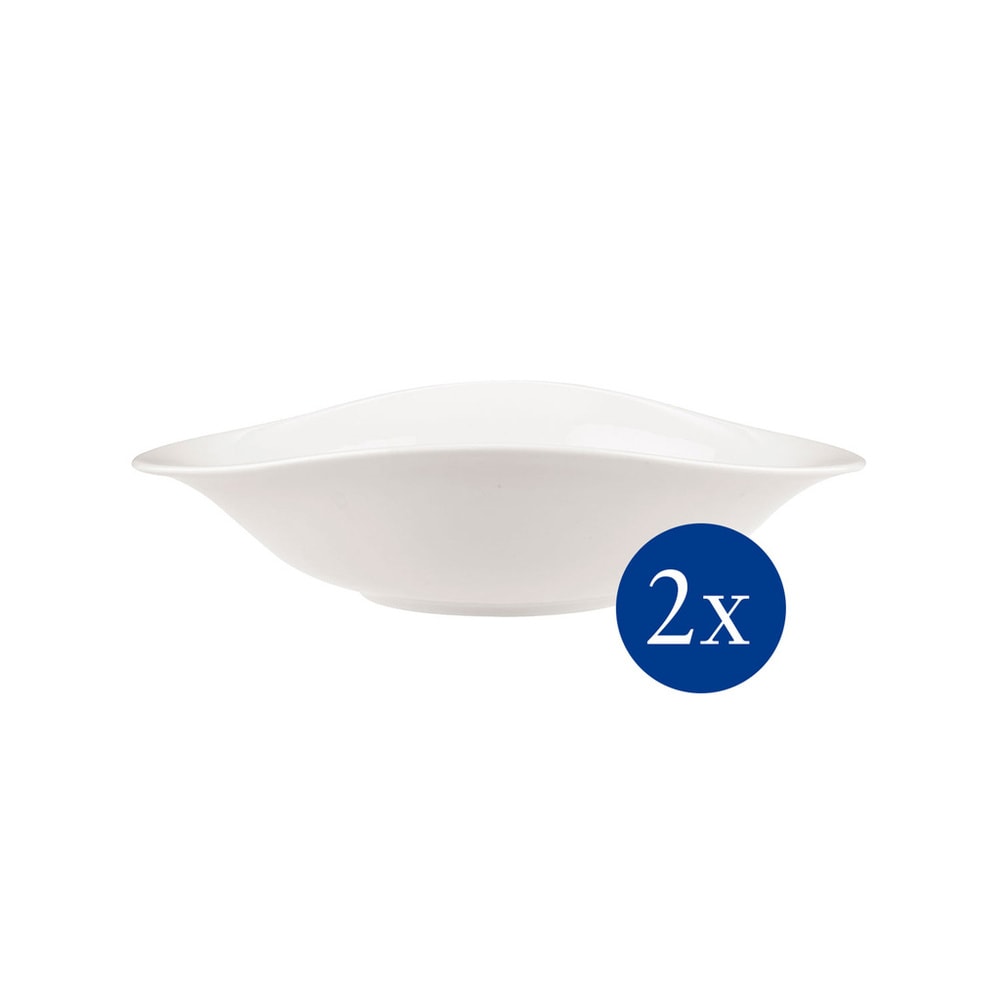 Villeroy & Boch Ensemble plat à pâtes 2 pièces Vapiano vaisselle