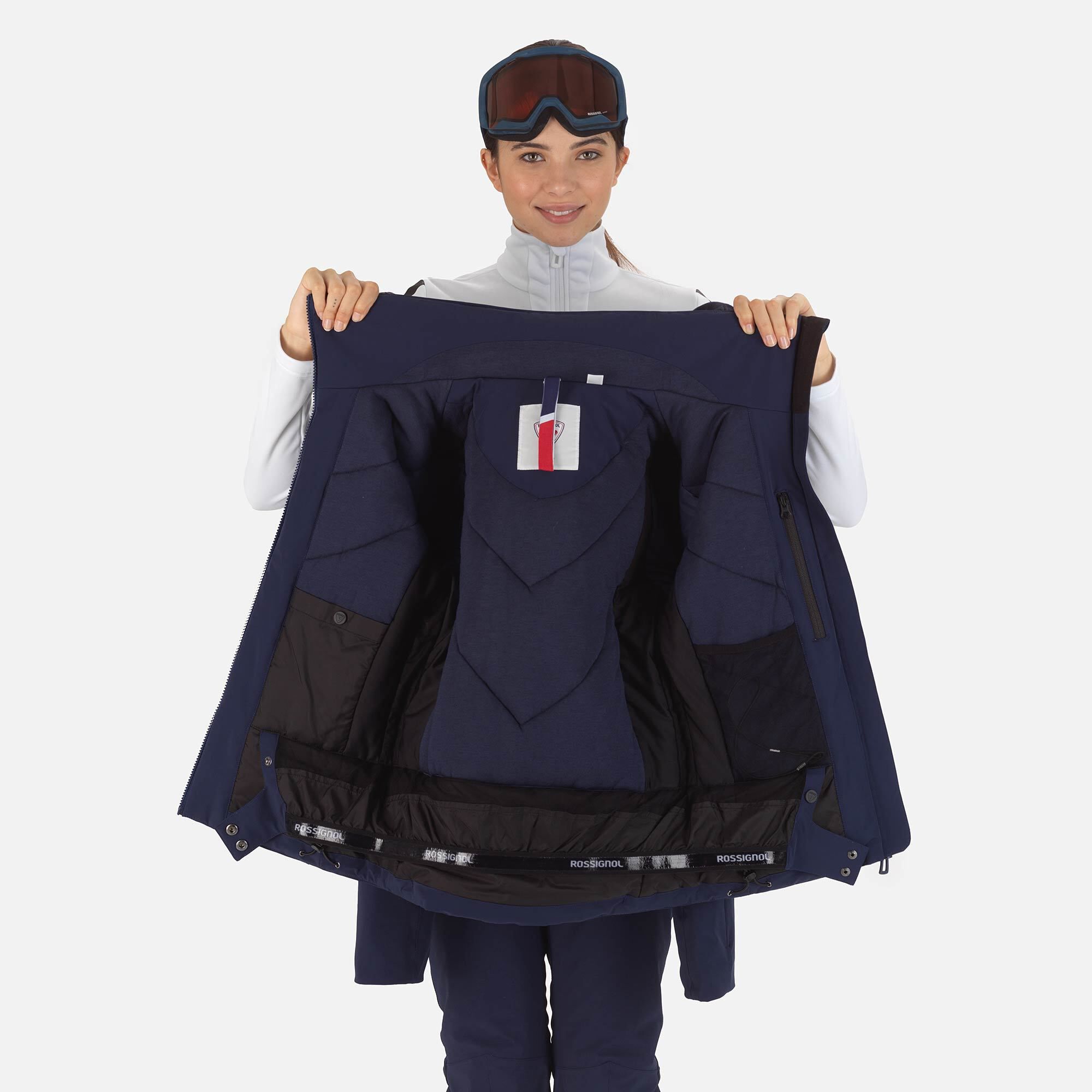 Veste de ski React Merino Femme