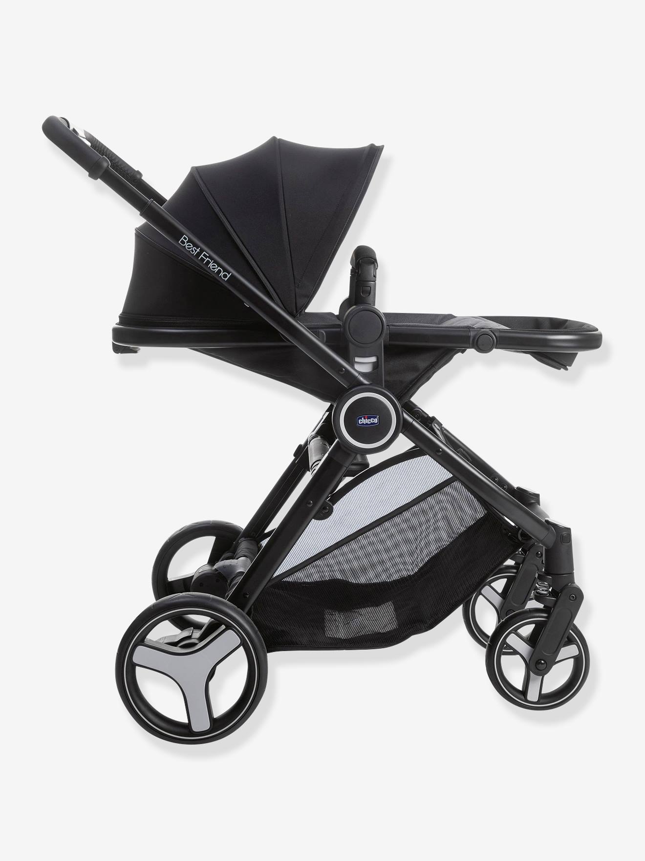 Chicco Kombikinderwagen Trio Best Friend Plus Comfort i-Size CHICCO - schwarz
