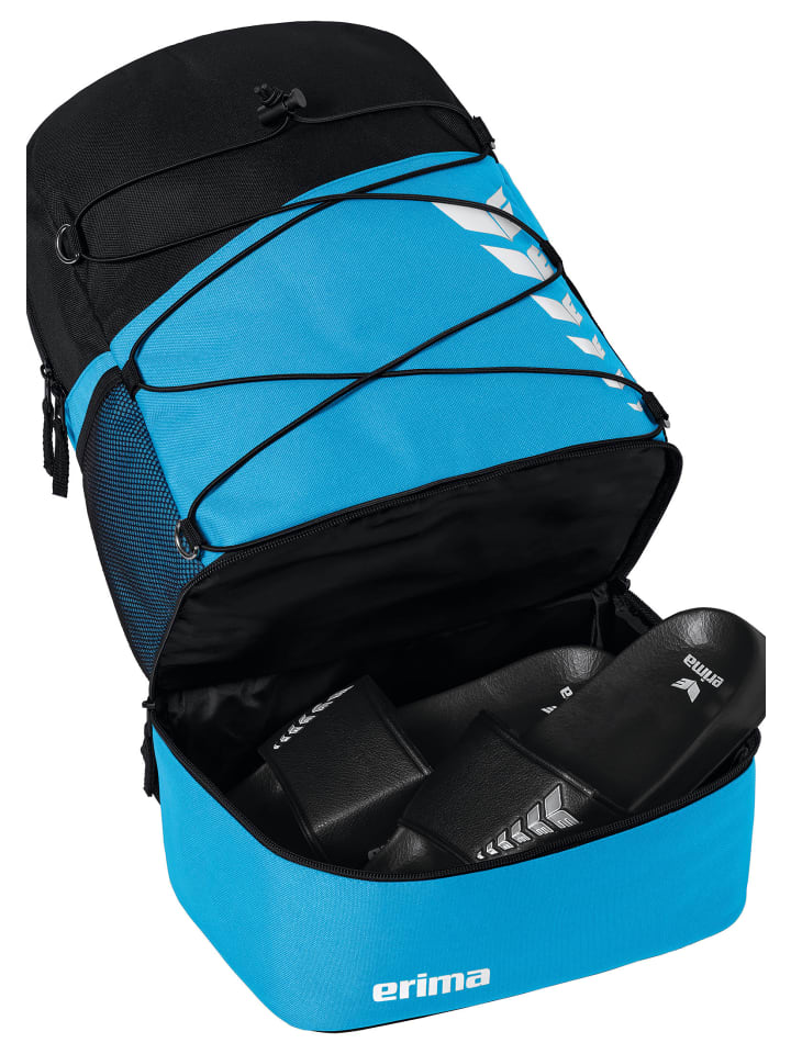 erima Six Wings Rucksack in curacao/schwarz günstig kaufen onesize