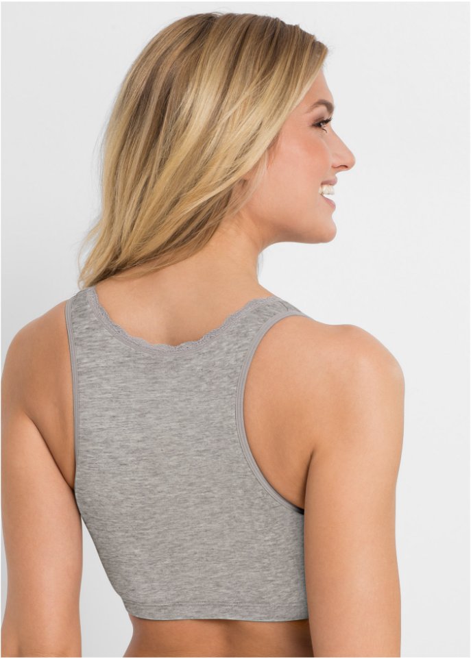 Still-Bustier mit Bio-Baumwolle